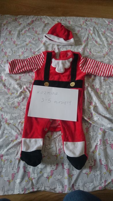 Strój j mikołaja dla dziecka