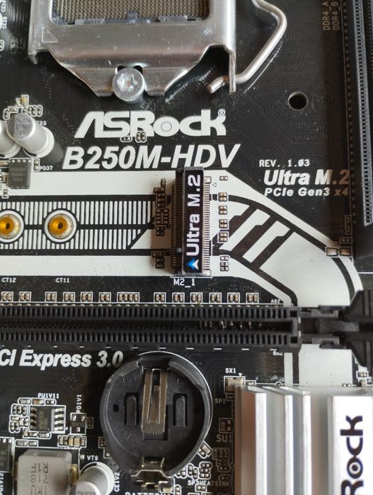 ASRock B250-M HDTV Motherboard + CPU64171266414211122