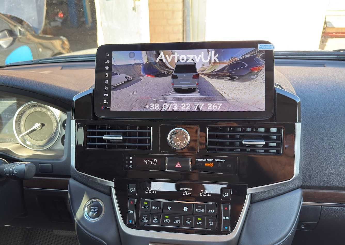 Магнитола LC 200 LAND CRUISER 200 Toyota Tesla LC200  CarPlay Android