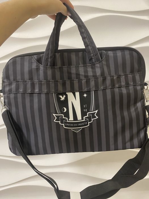 Чохол для ноутбука з принтом Wednesday