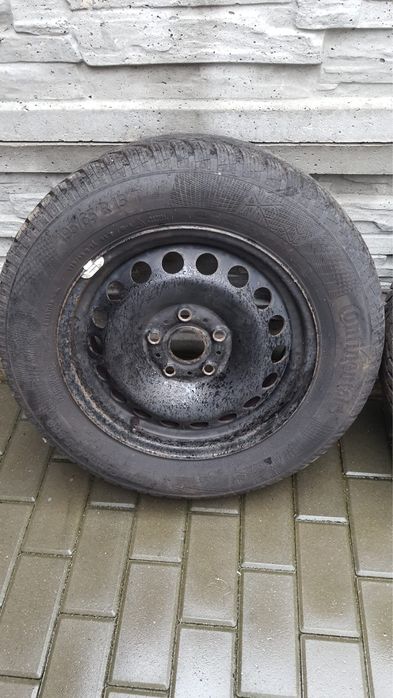 Opony+felgi zimowe Continental 195/65 R15