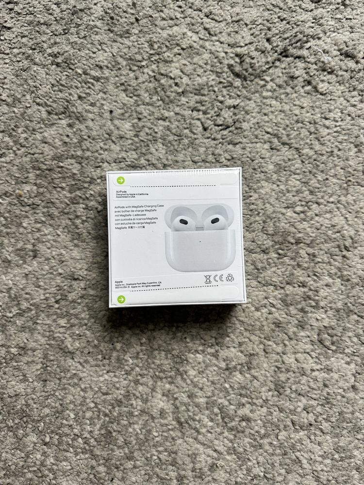 Airpods 3 novos na caixa