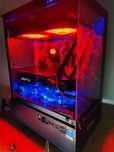 Komputer gamingowy i7 3,6ghz 2x SZKŁO Lenovo graf 8gb RX580 WODNE CHŁO