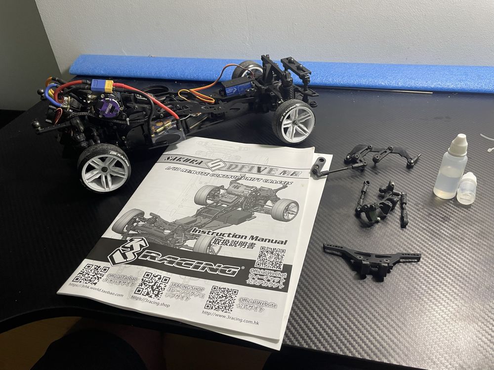 Sakura D5mr V2 Evo rc drift podwozie