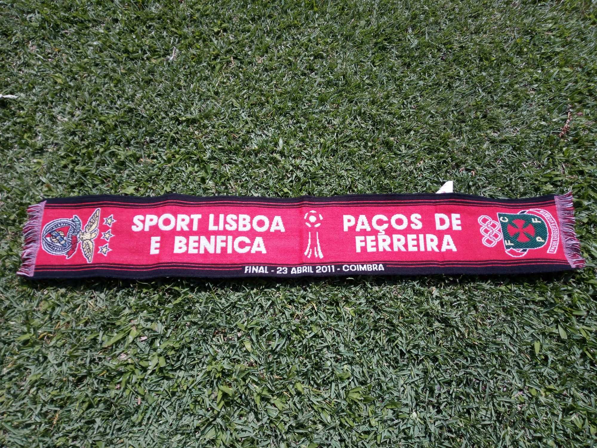 Cachecol da Final da Taça da Liga SL Benfica vs Paços de Ferreira