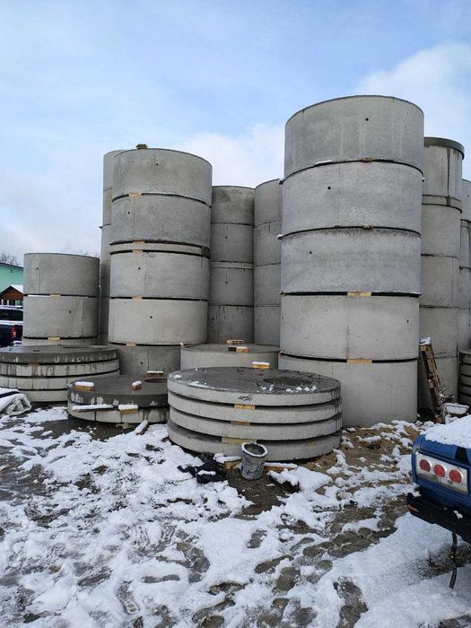 Бетонні кільця Хмельницький й область Продаж Доставка, Монтаж Круги ЖБ