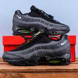 (1793) Чоловічі Кросівки Nike Air Max 95 сірі з чорним (41-45) найк