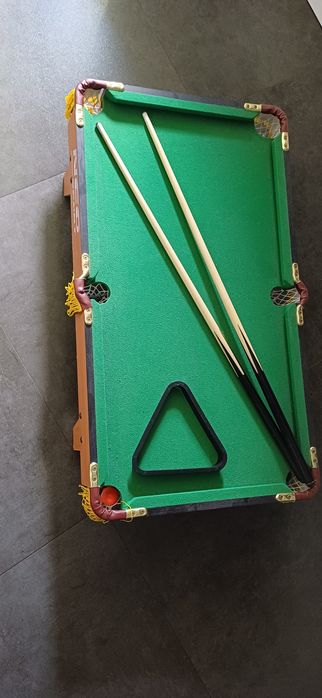 stół bilardowy kompletny zestaw  rozmiar 93cm x 52