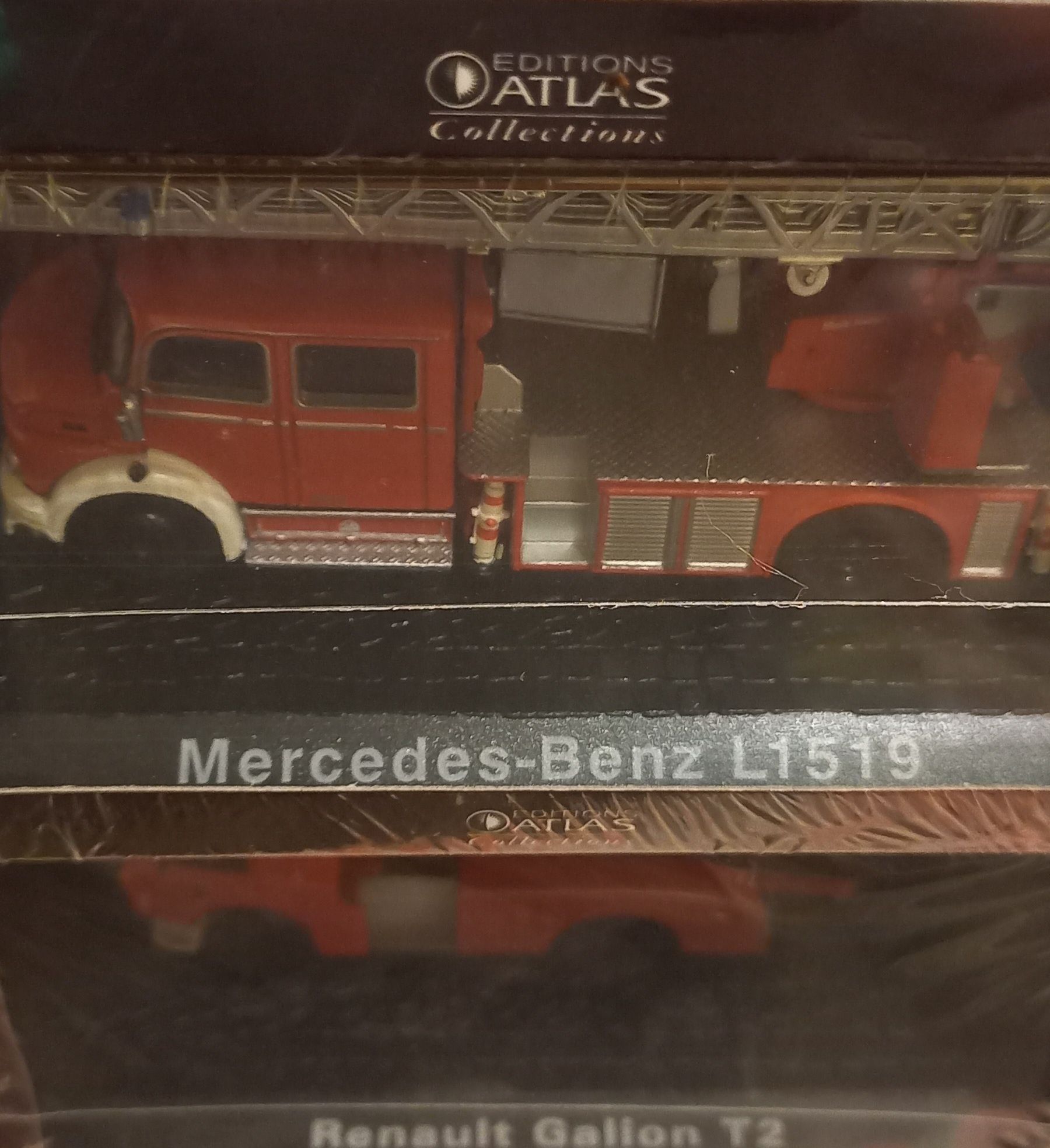 Edições Atlas 1/72, Viatura de Bombeiros, 4 Modelos Diferentes