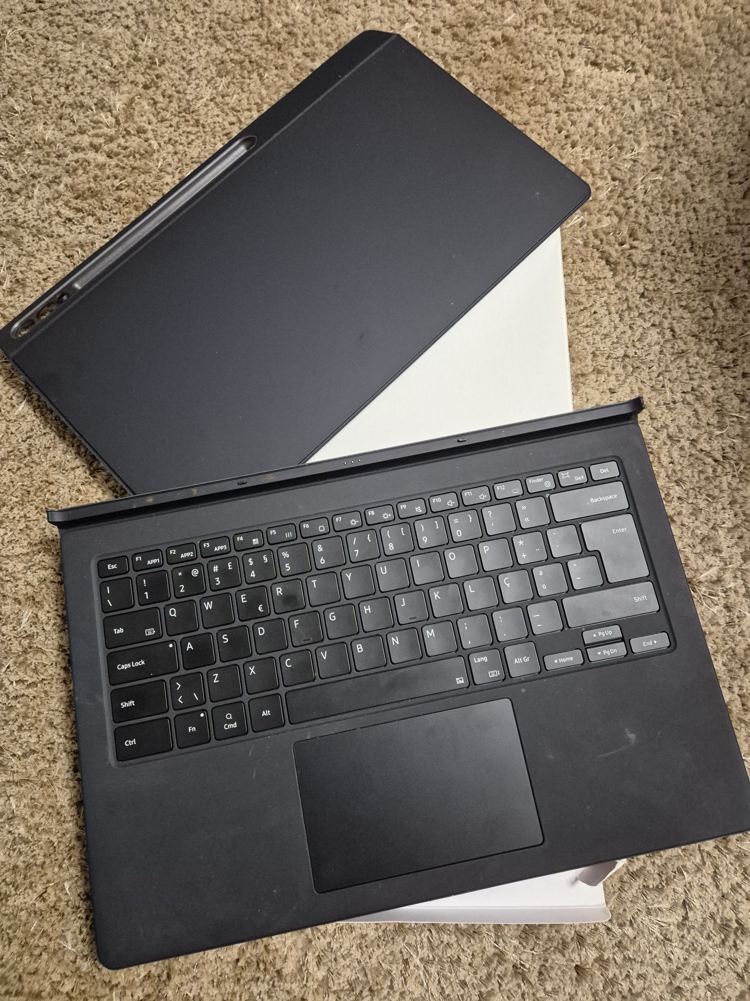 Capa Teclado Book Cover para Samsung S9 Ultra