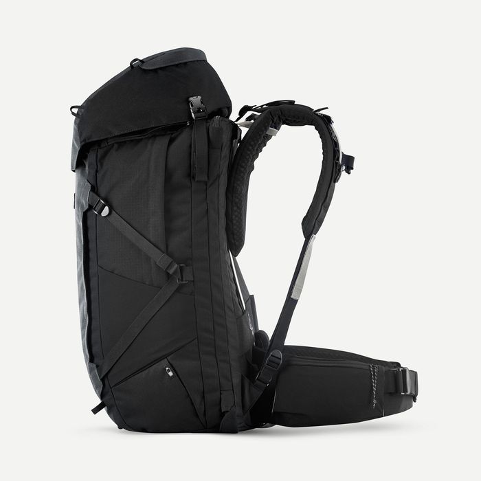 Mochila de viagem e trekking abertura tipo mala 50 + 6 L