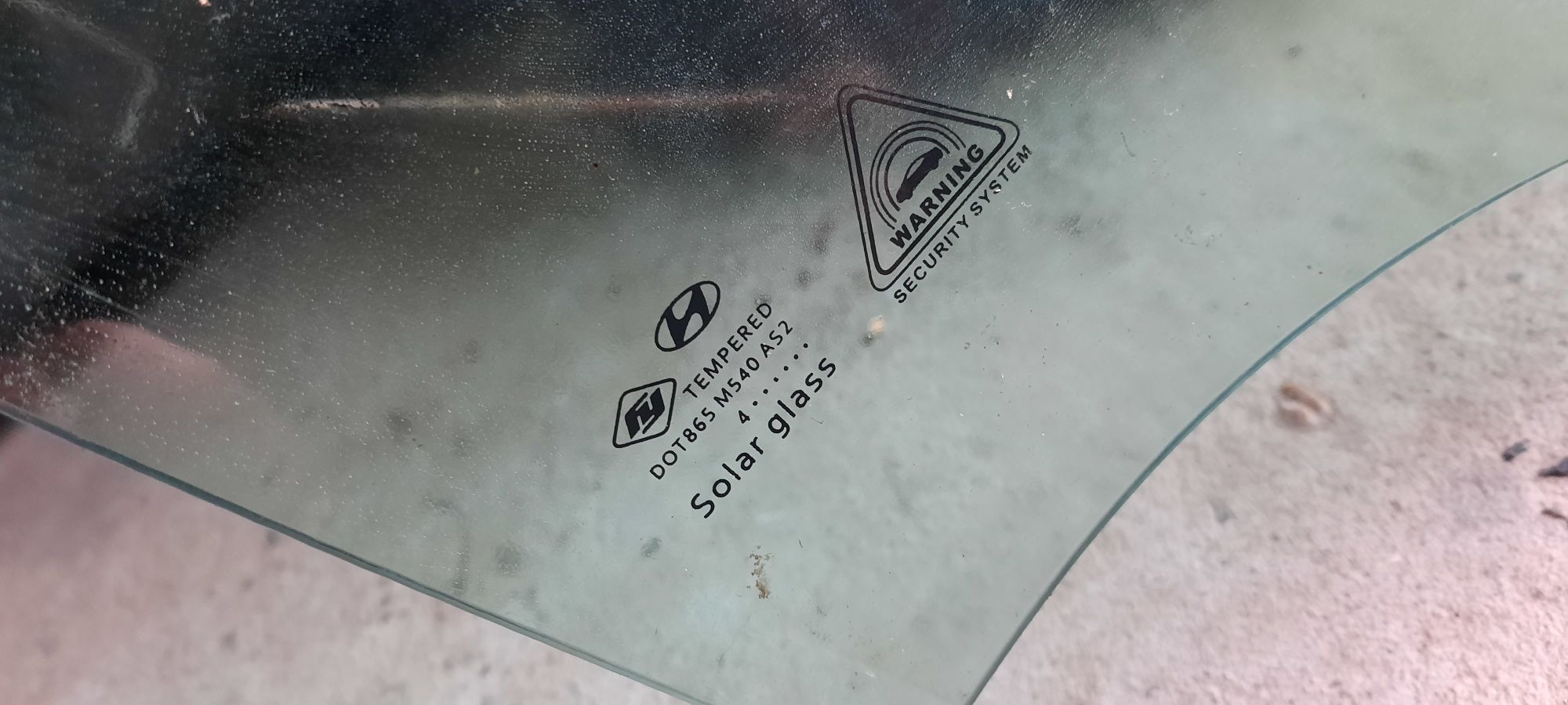 Бокове скло Hyundai Sonata 2015