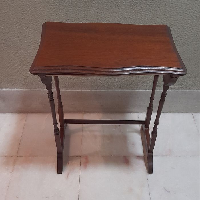 Mesa vintage decoração