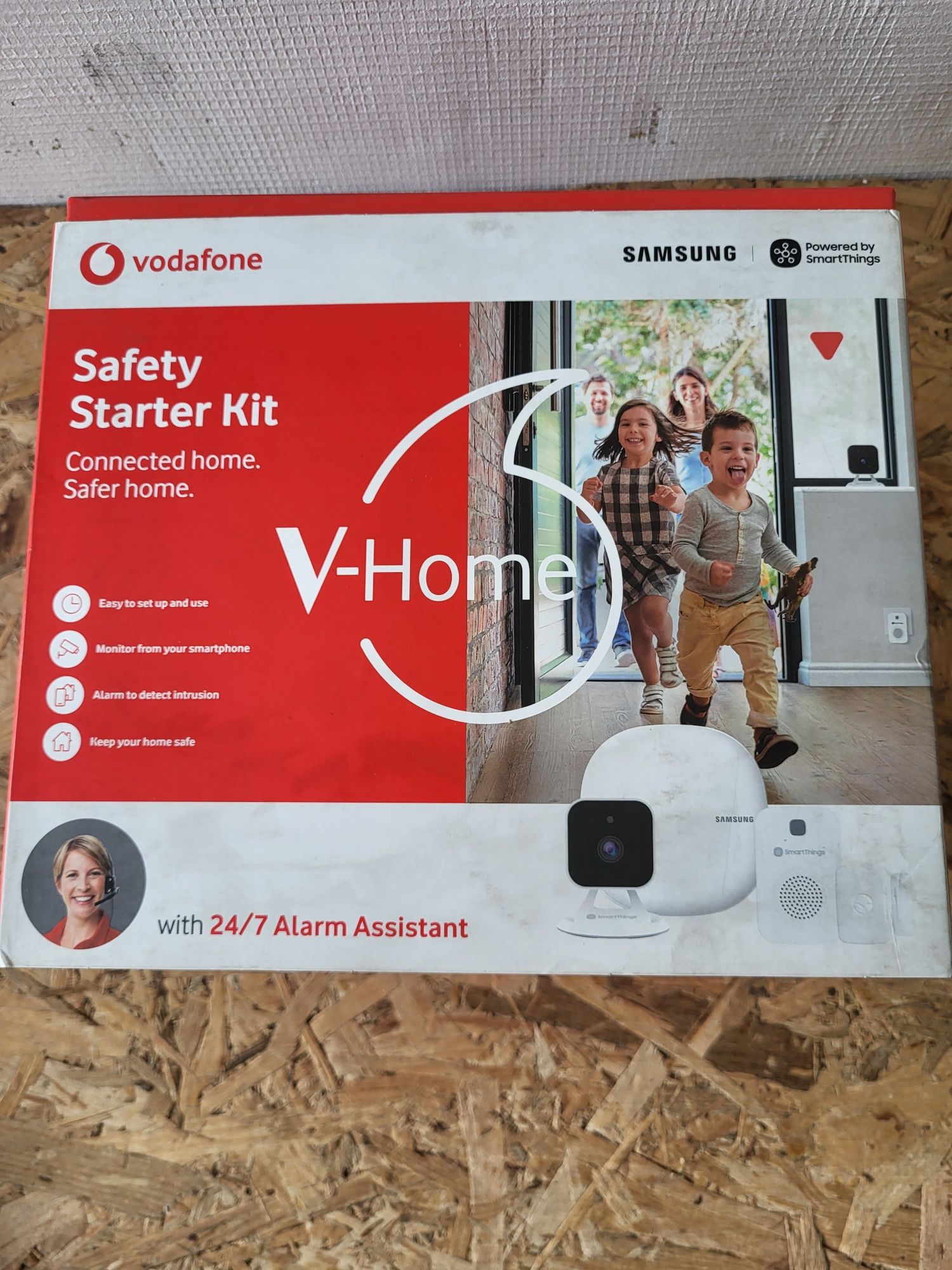 V-Home Safety Starter Kit by Vodafone smart home zestaw startowy