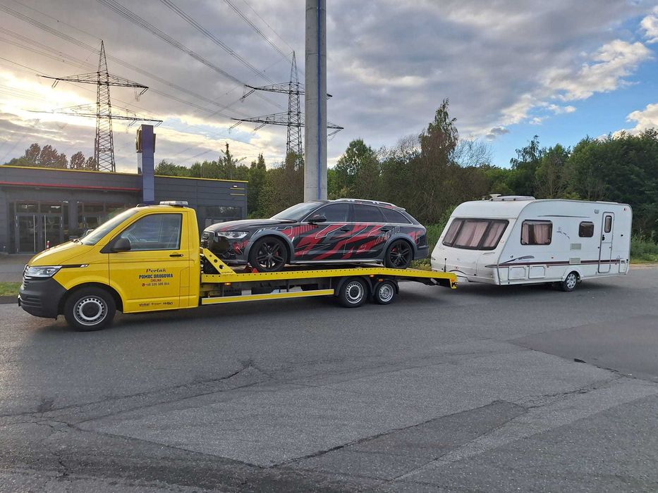 Holowanie 24h # Pomoc drogowa # Transport maszyn # S3 # Niskopodwozie