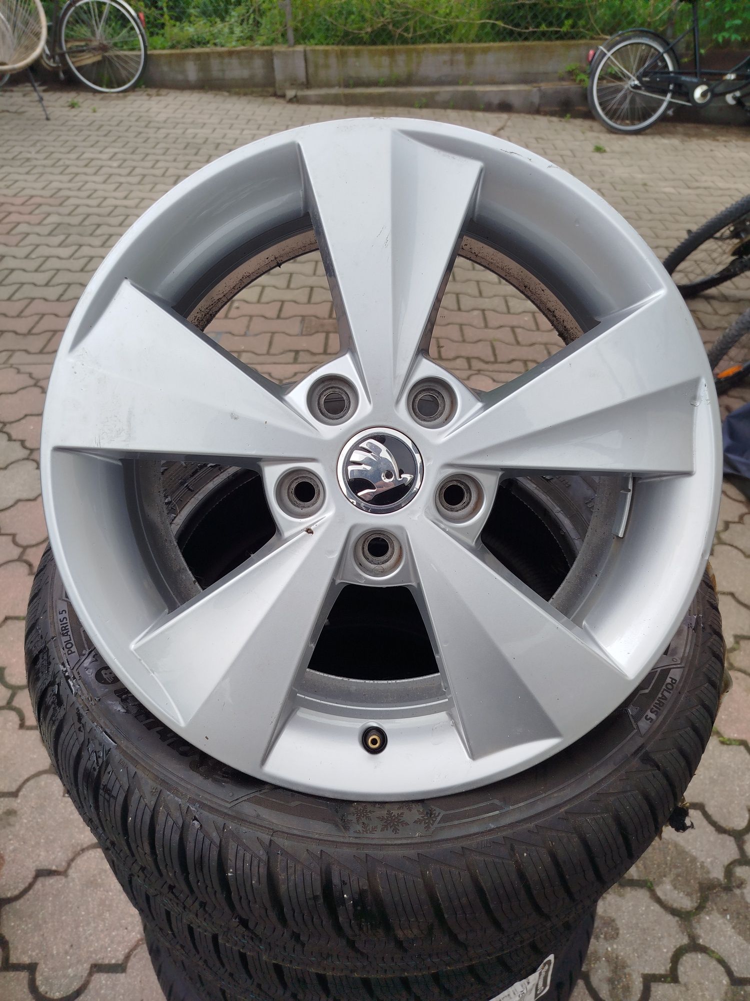 3x Felgi Aluminiowe Skoda 16cali (5x112,ET46)