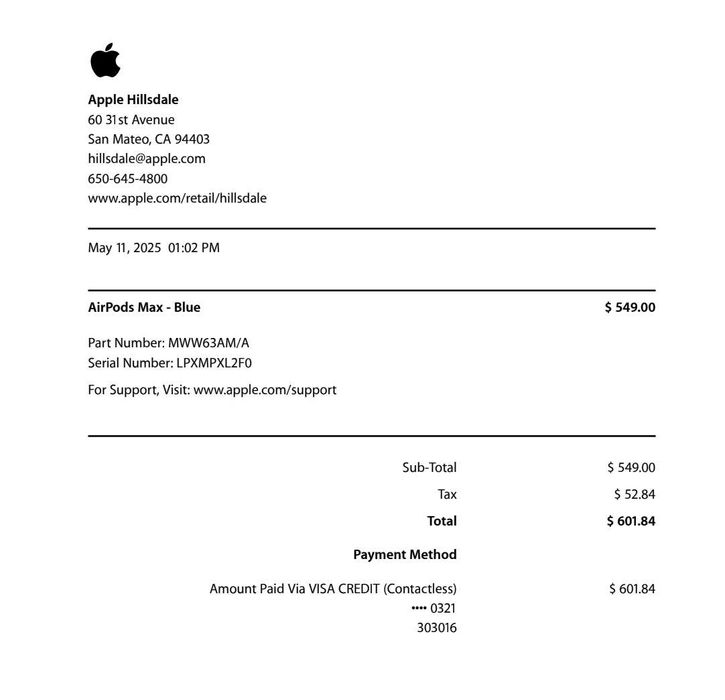 Apple AirPods Max 2 Blue