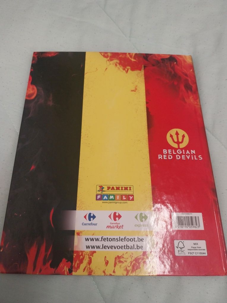 Caderneta completa Team Bélgica