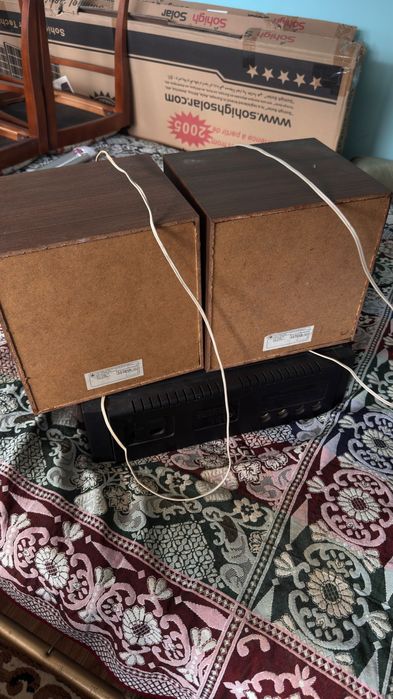 Маяк-233 стерео з колонками, робочий стан