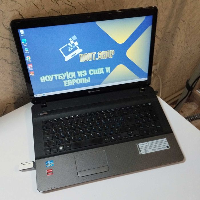 Ноутбук Packard Bell P-7YS0 | 17.3 FHD | 4 ядра | видео 2гб | 8/750 гб