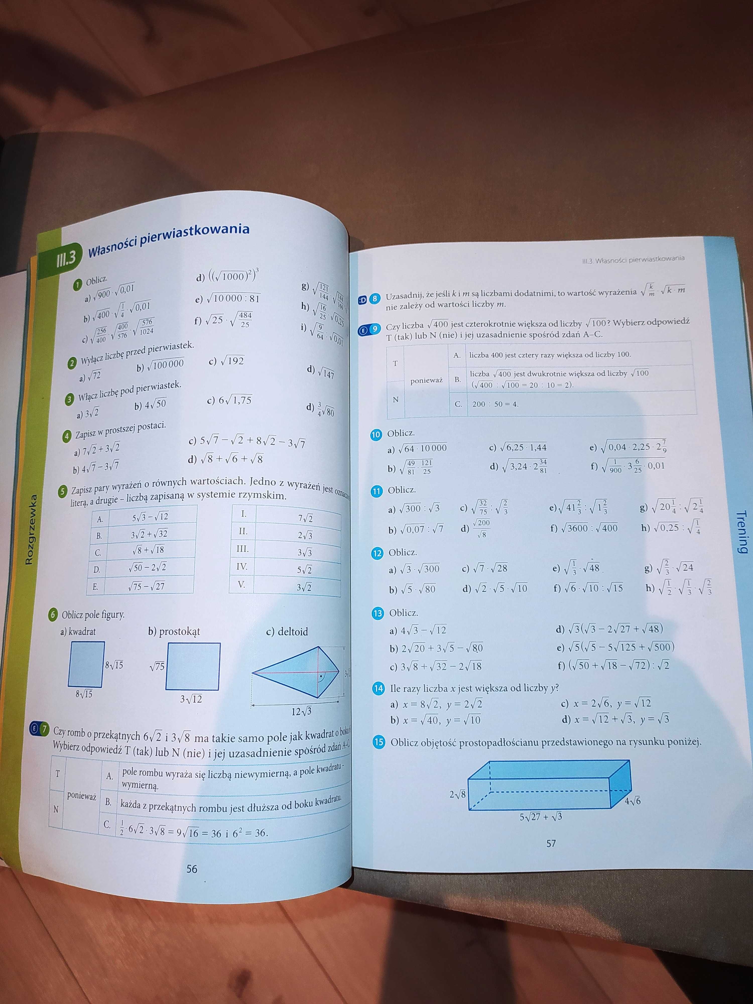 Zbiór zadań Matematyka z kluczem kl.7