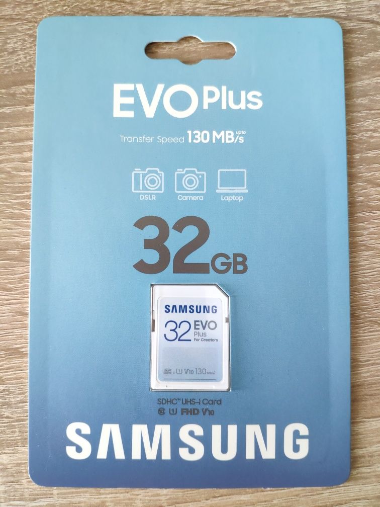 Karta pamięci Samsung EVO Plus sdhc 32GB