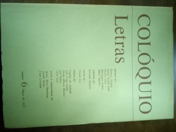 Revista Colóquio Letras - Hernâni Cidade e Jacinto do Prado Coelho