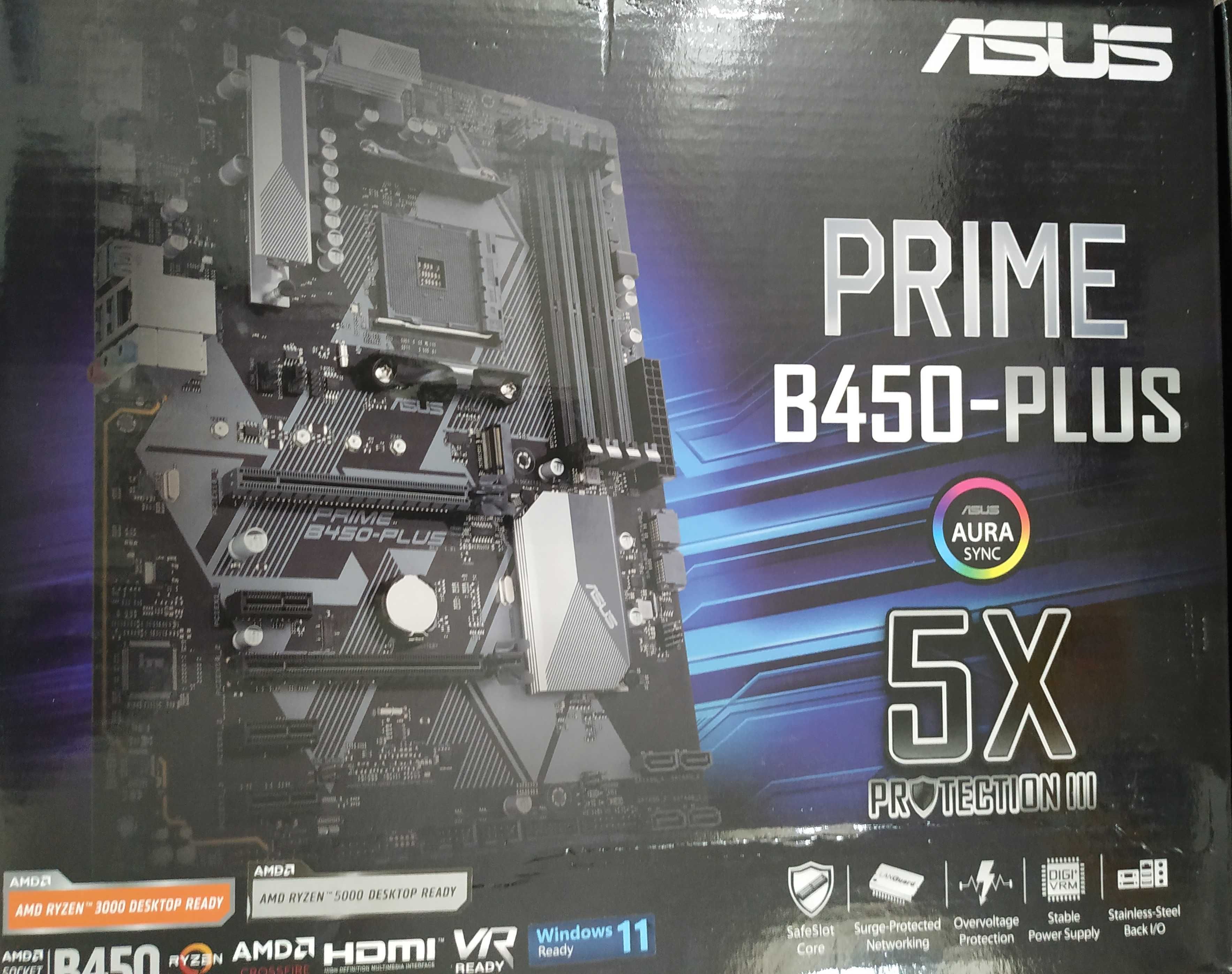 Motherboard Asus PRIME B450-PLUS - AM4 - Ryzen