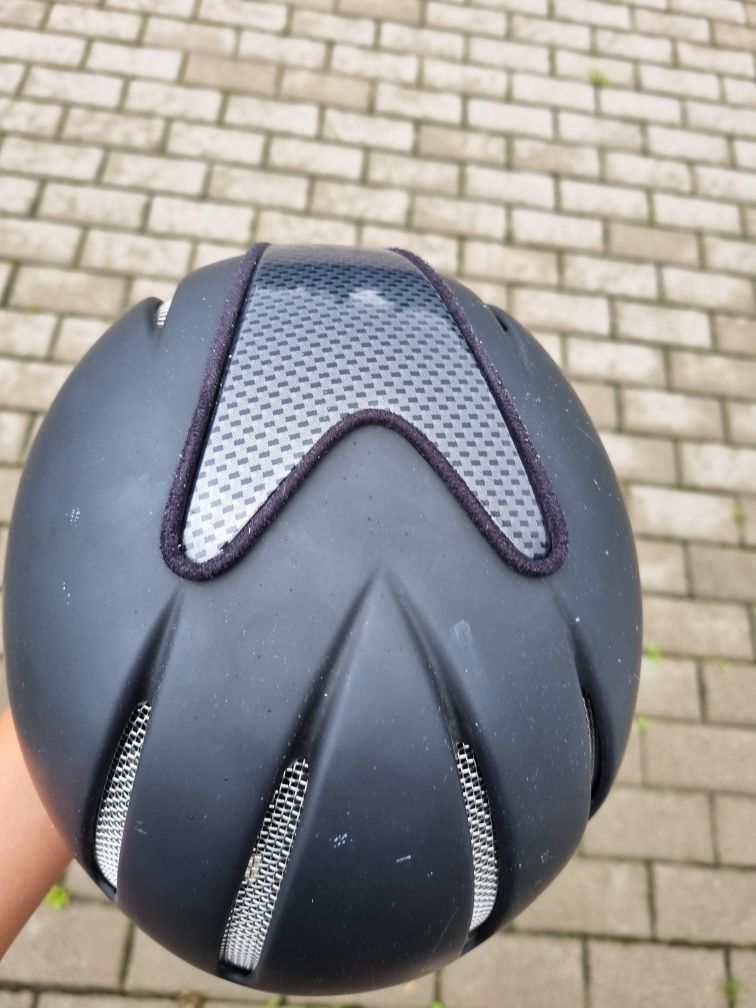 Czarny Kask covalliero rozmiar : 50-54 cm