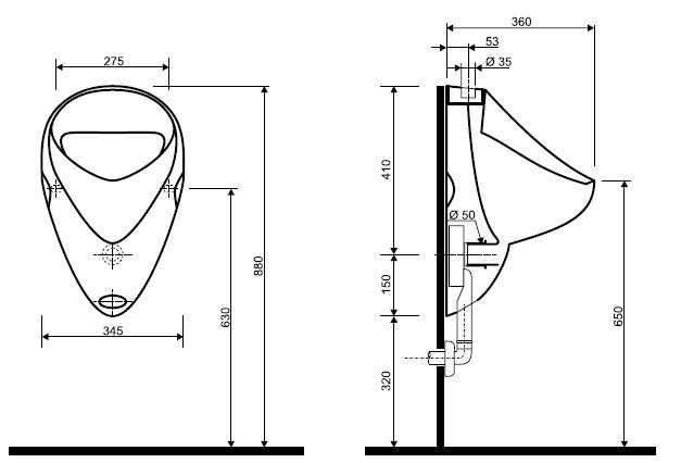 Pisuar KOŁO Felix NOVA PRO