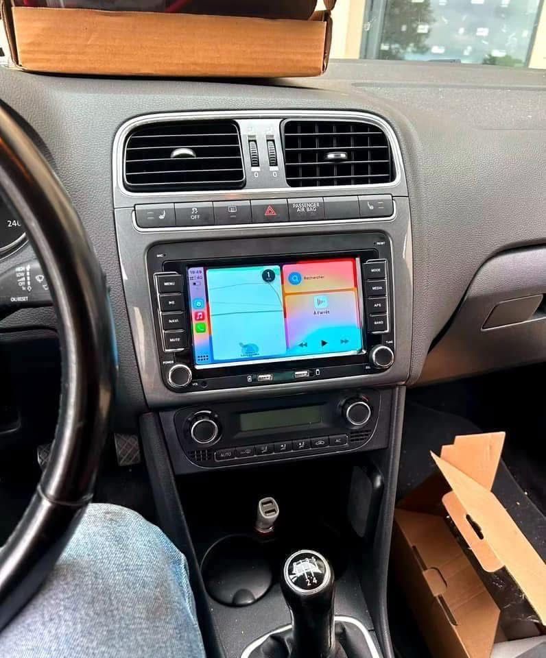 Radio 2din android carplay sirocco golf touran audi passat vw bmw polo