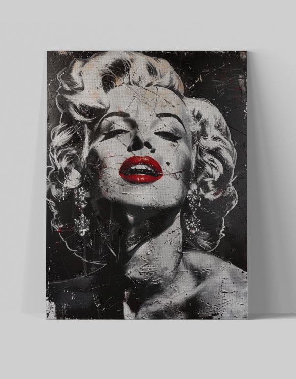 Obraz na płótnie Marilyn Monroe obraz na ścinę do pokoju salonu 45x60