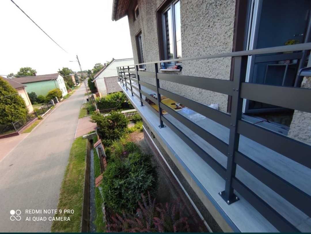 Balustrady balustrada nierdzewna malowana proszkowo stali nierdzewnej