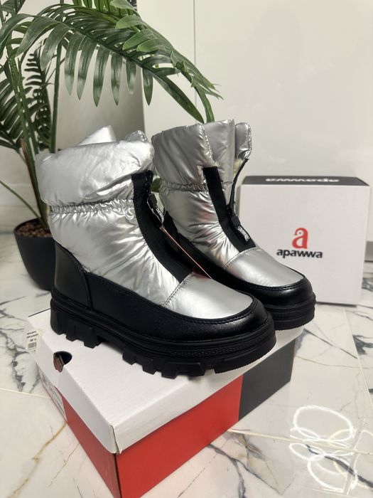 Зимові термо черевики вовняні ботинки 33 34 35 36 37