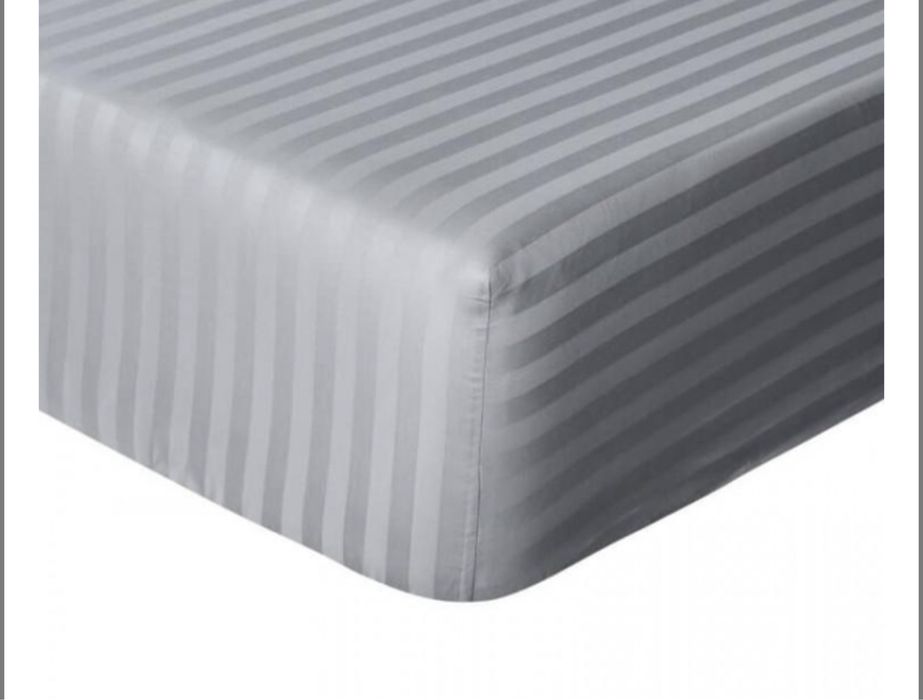 Простинь на резинці 100% бавовна простынь на резинке сатин Турция