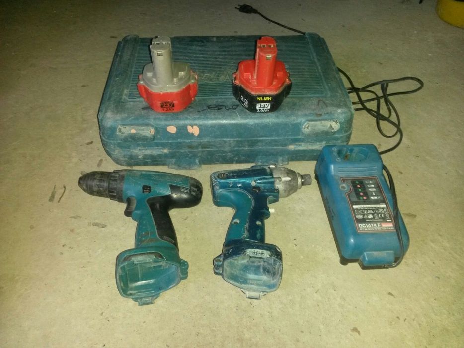 Makita 12V zestaw wkretarka i zakretarka udar klucz