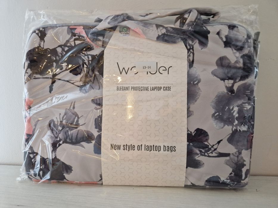 Wonder Briefcase Laptop 13-14 cali peonie