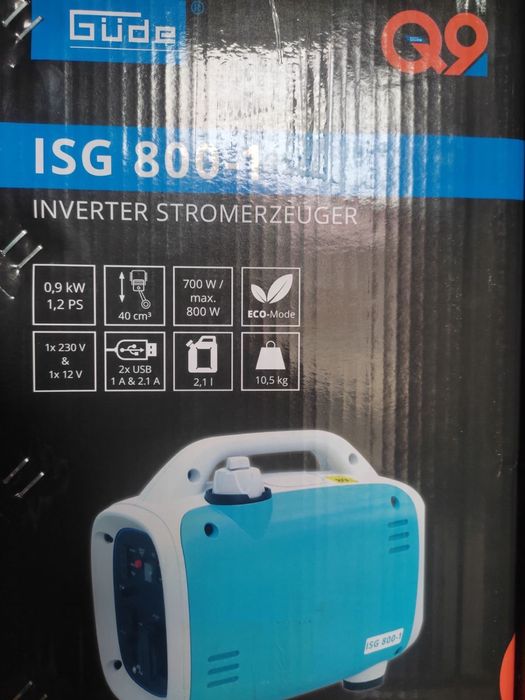 Генератор інверторний Gude ISG800-1 800Watt