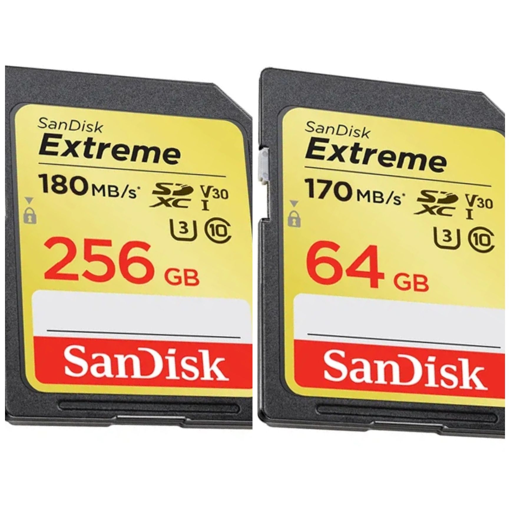 SD карта sandisk  extreme 32, 64, 256gb.Карта памяти