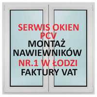 Serwis okien PCV, montaż nawiewników, faktury VAT