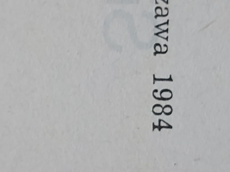 Stara Książka Siedlisko 1984rok