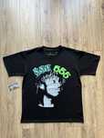 Juice WRLD x Sp5der Black Tee (Koszulka)