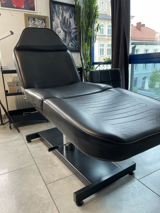 Leżanka fotel kosmetyczny do masażu tatuaż krzesło obrotowe
