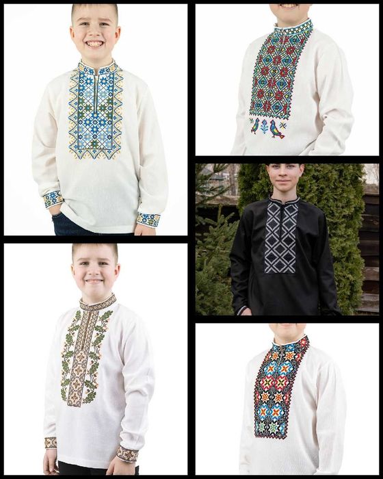 Вишиванки для хлопчиків,чоловіків