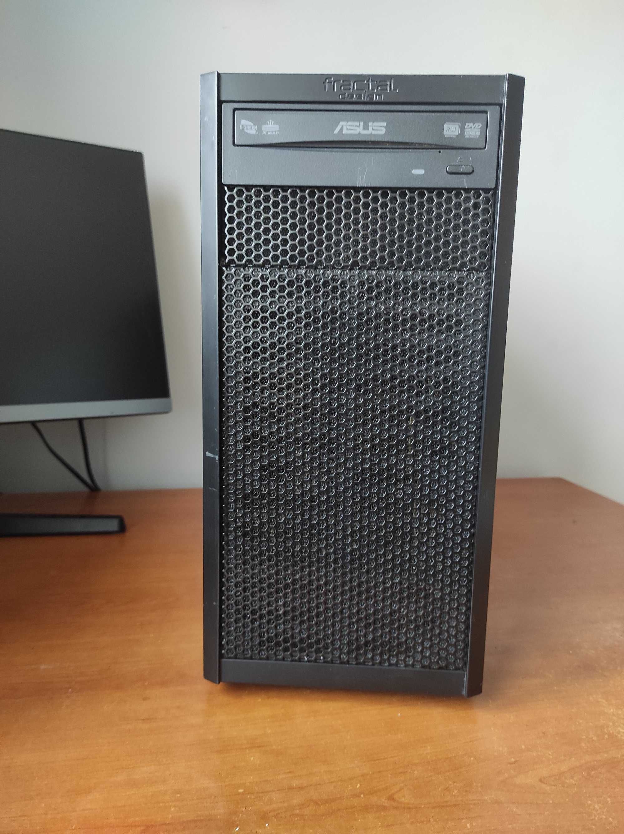 Komputer z monitorem PC i5 3470 4x3,6 GHz, 16GB RAM, 1TB HDD
