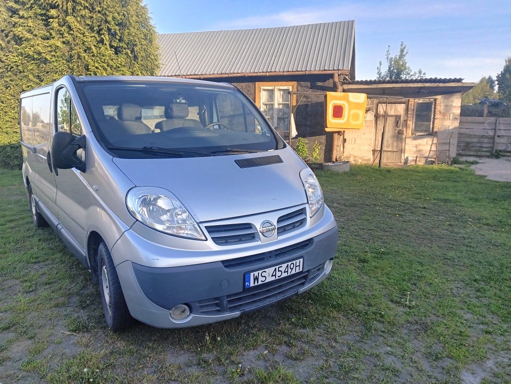 Zamiana Renault Trafic 2010 2.5 automat stan bardzo dobry zamiana