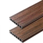 DESKA TARASOWA Premium Liderwood |  PRÓBKA | Teak / Redwood