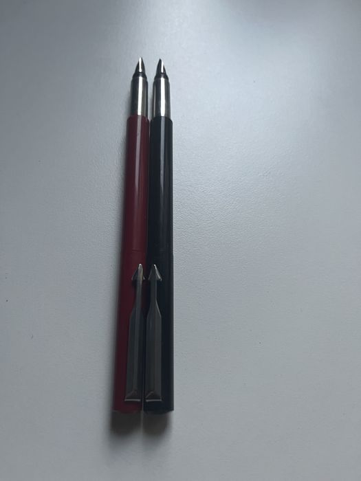 Pióro Parker zestaw 2 szt pior kolor czarny i borfowy