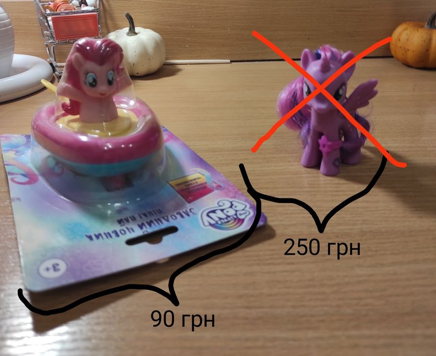 Фігурки поні, Pony figures, твайлайт спаркл, пінкі пай, Hasbro