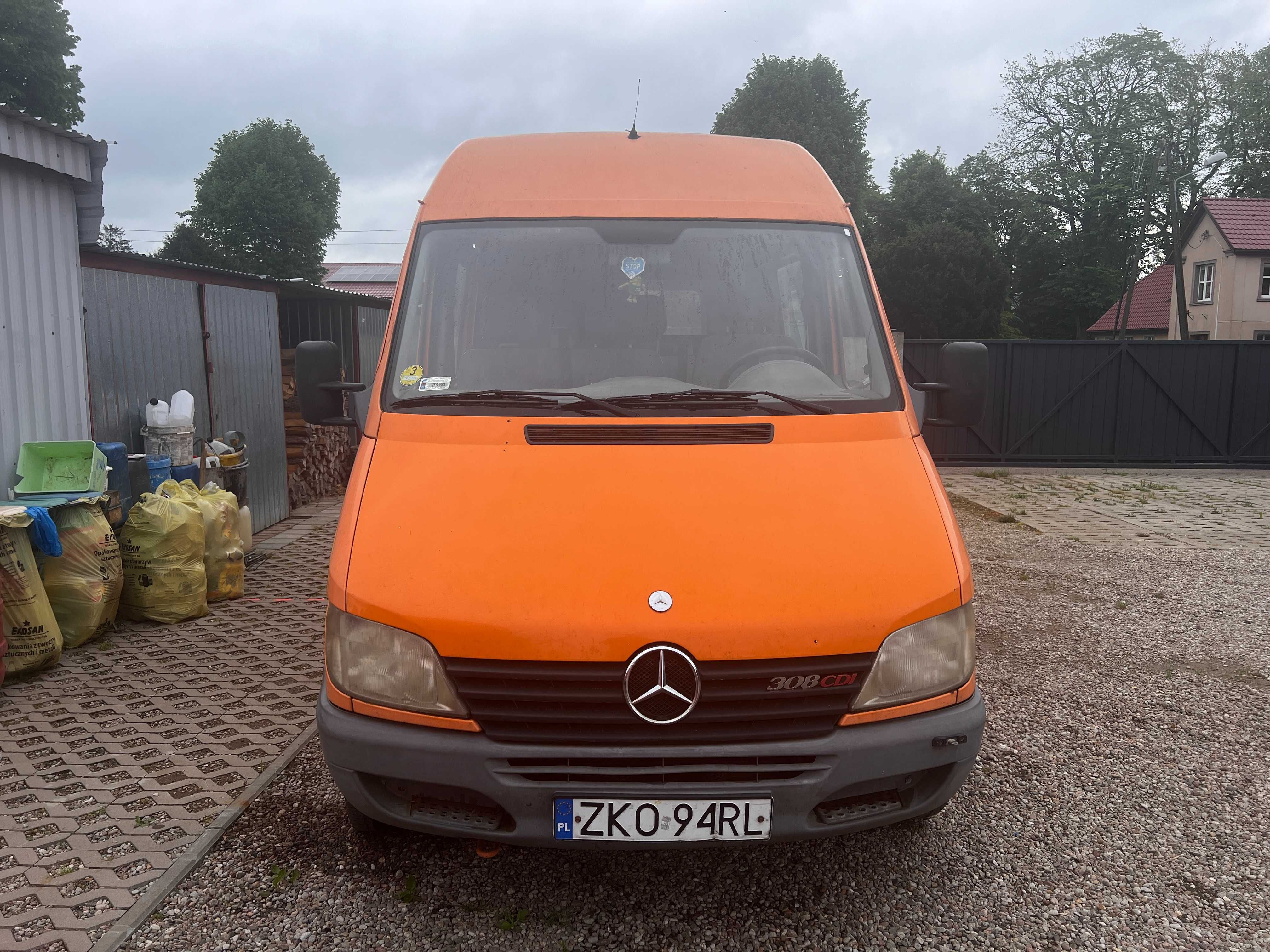 Mercedes-benz Sprinter 308 CDI 2001 BRYGADÓWKA